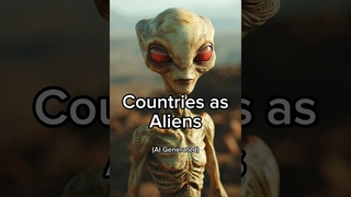 Ai Draws Countries as Aliens!