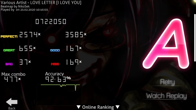 Osu m, LOVE
