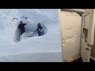Cars and homes disappeared! Incredible scenes of chaos in the snowy of Europe - Italy and Austria