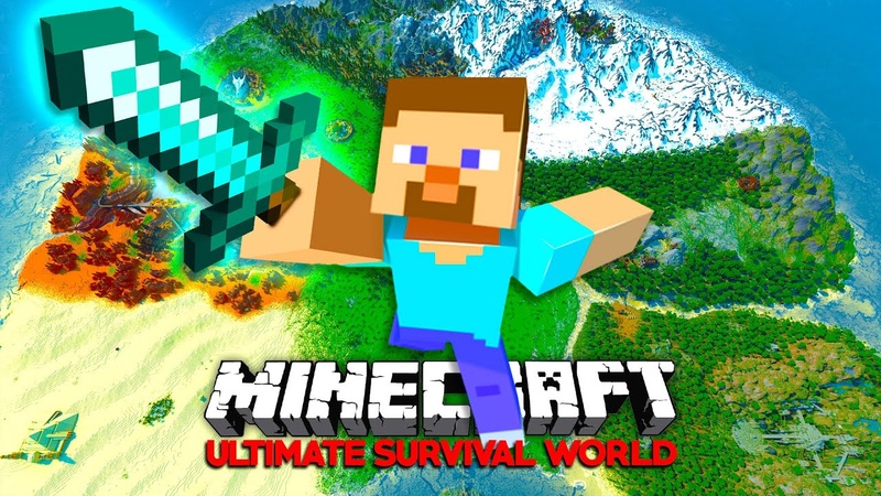 The ULTIMATE Survival World, Minecraft