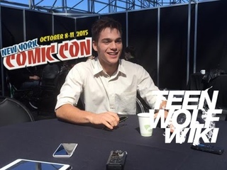 Dylan Sprayberry Teen Wolf Wikia interview NYCC 2015