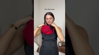 GET RID OF YOUR BRA STRAPS  in seconds if you wear a (halter) TOP! Subscribe for #fashion