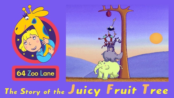 Kids English, 64 Zoo Lane The Juicy Fruit Tree S01 E12 HD, Cartoon for