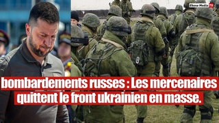 Chute de Zelensky : Les mercenaires étrangers fuient l’Ukraine.