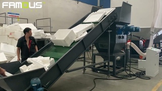 eps compacting line/eps compactor with hydraulic/eps compactor/eps foam hydraulic compactor