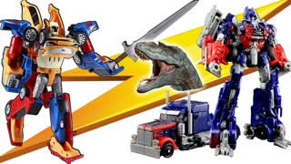 Тоботы Трансформеры сборник лучших серий. Битва Роботов Трансформеры Тоботы - Оптимус Прайм и Тритан