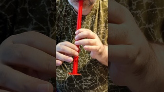 Распечатал на 3D-принтере Neptune 3 Plus Тин Вистл (Tin Whistle) и сыграл на нем популярную мелодию