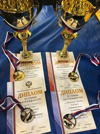Поздравление спортсменов с победой в достижениях