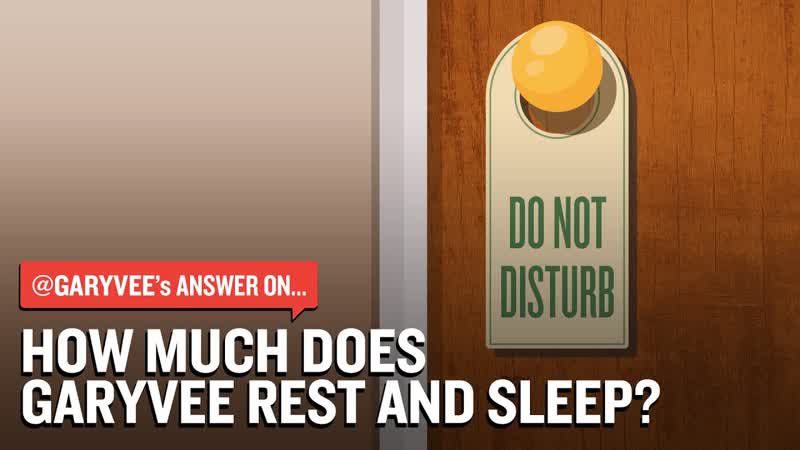 How Much Does Gary Vee Rest And