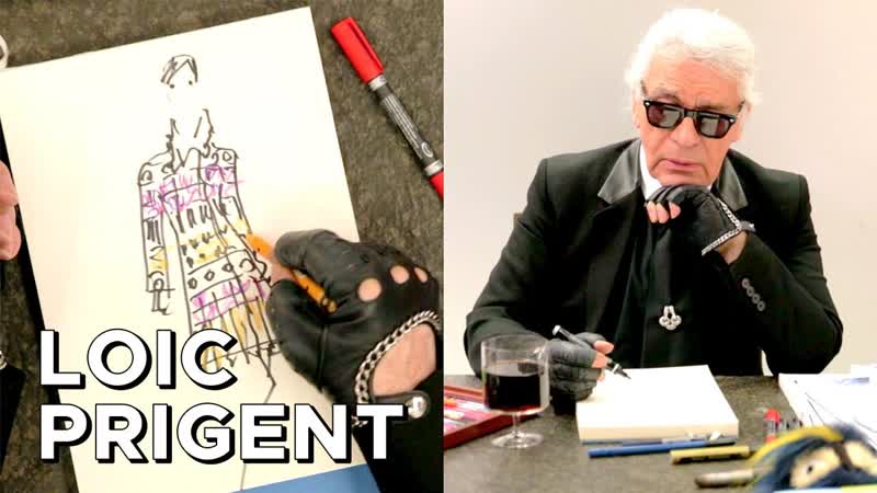 KARL LAGERFELD DESSINE FENDI Par Loic