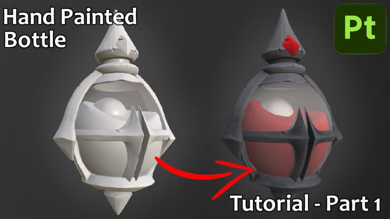 Уроки по Hand Paint текстурам в SUBSTANCE PAINTER, Часть 1 Базовые