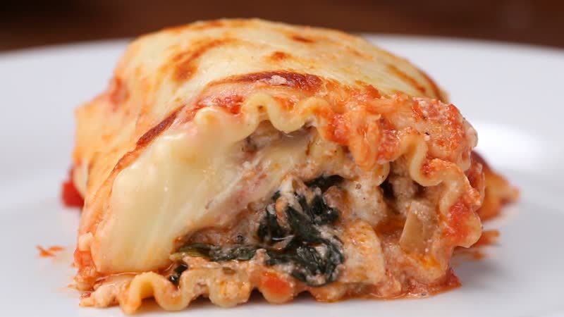 Make Ahead Lasagna Roll