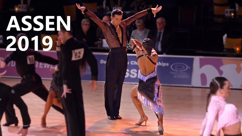 Morten Loewe Roselina Doneva ( DEN), Assen 2019, Professional Latin R1 Paso