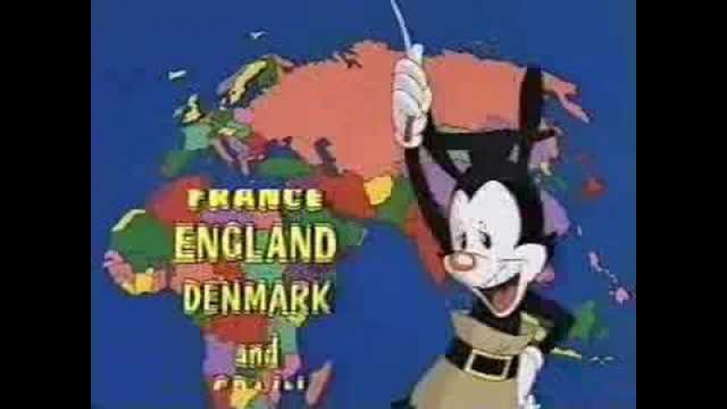 Animaniacs's lesson on geography Want to learn the correct English ...