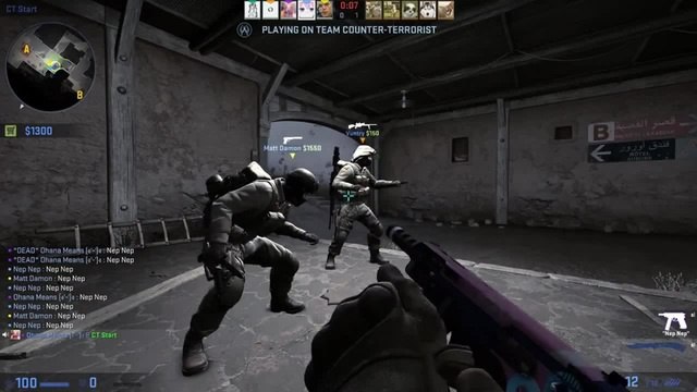 Nep-Nep team vs Doggy team