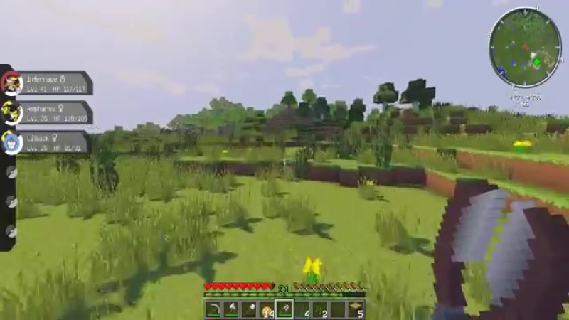 Minecraft Pixelmon Эпизод 10 Стена почета для участников Угадай кто (