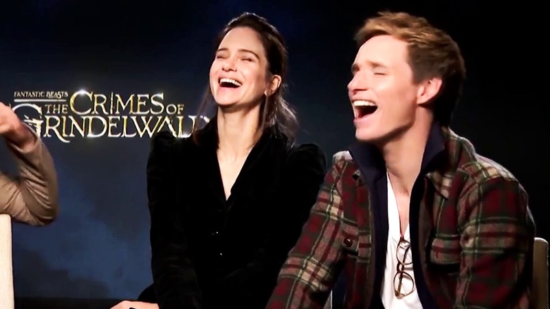 Eddie Redmayne Katherine Waterston Something