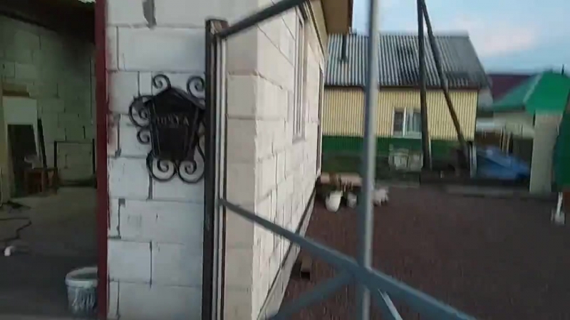 Бюджетные откатные ворота Как