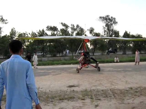 Homemade Glider in