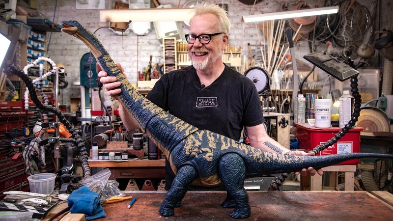 Why Adam Savage Is So Excited About This Dinosaur