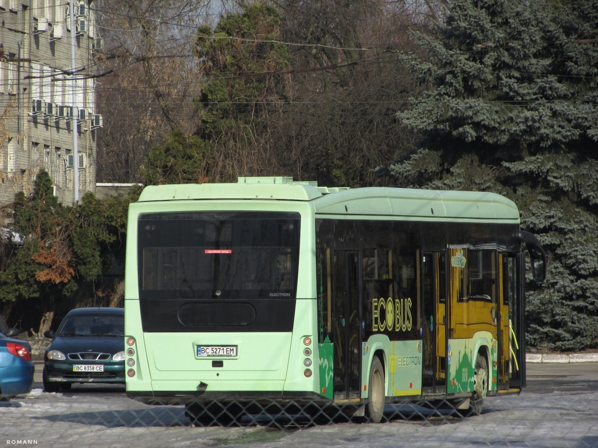 Нас 600! На фото электробус Electron E19101, построен один экземпляр в 2015 году Это картинка