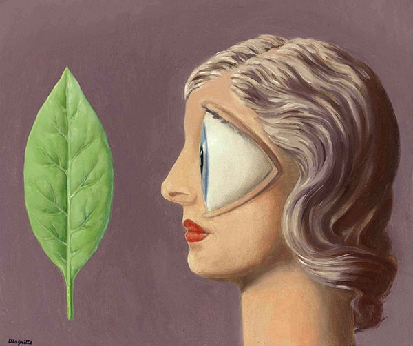 Рене Магритт - Женщина - масон. 1958