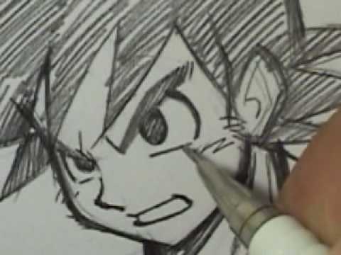 How I Draw Goku,