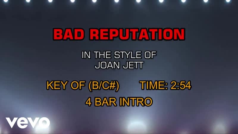 Joan Jett Bad Reputation (