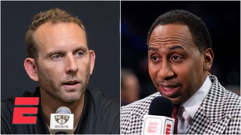 Stephen A. reacts to Sean Marks comments about Nets hiring Steve Nash, Keyshawn, JWill