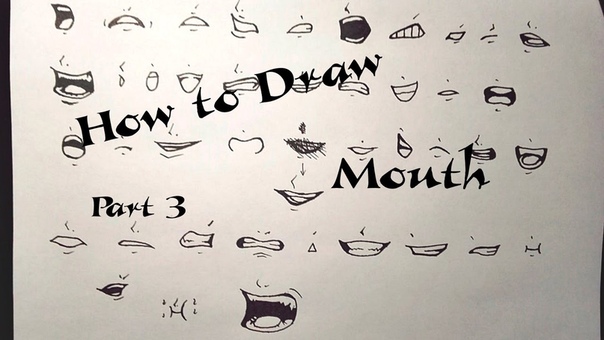 How to Draw: Anime Mouth Part 3, Как рисовать: Анимешный