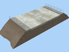 YARNish Concrete 48ft St DL0 +Si embankment