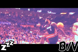 LeBron James’ Lethal Drive and Dunk in Phantom Slow-Motion!