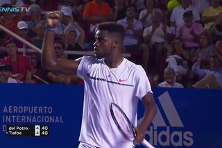 БРАВО, ФРЭНСИС! (Frances Tiafoe incredible shot v Del Potro at 2017 Acapulco!)